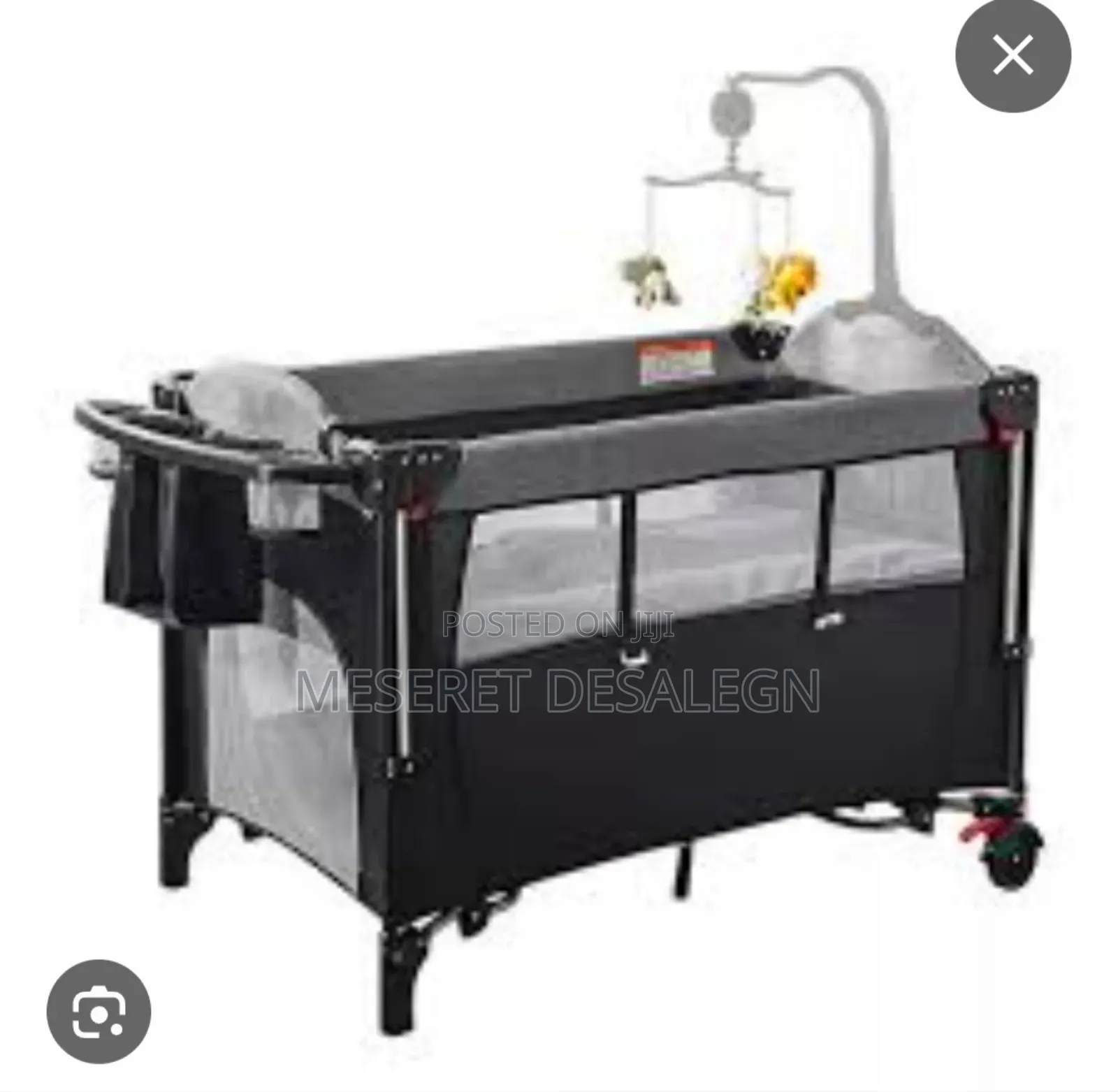 Baby Bedside Crib Foldable Baby