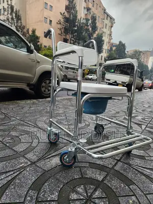 Toilet Four Wheel Wheelchair麴我commode Wheelchair痛哭wheelchair Poty