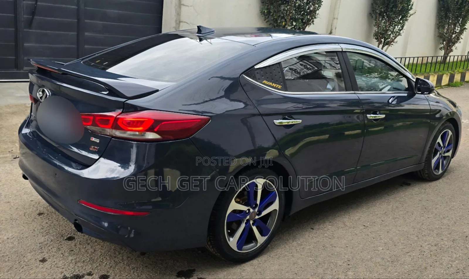 Hyundai Avante 2017 Blue