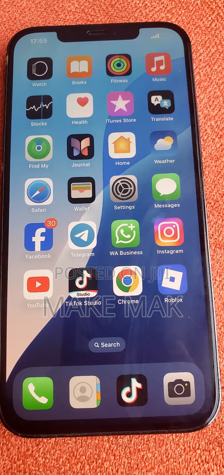 New Apple iPhone 12 Pro Max 256 GB Blue