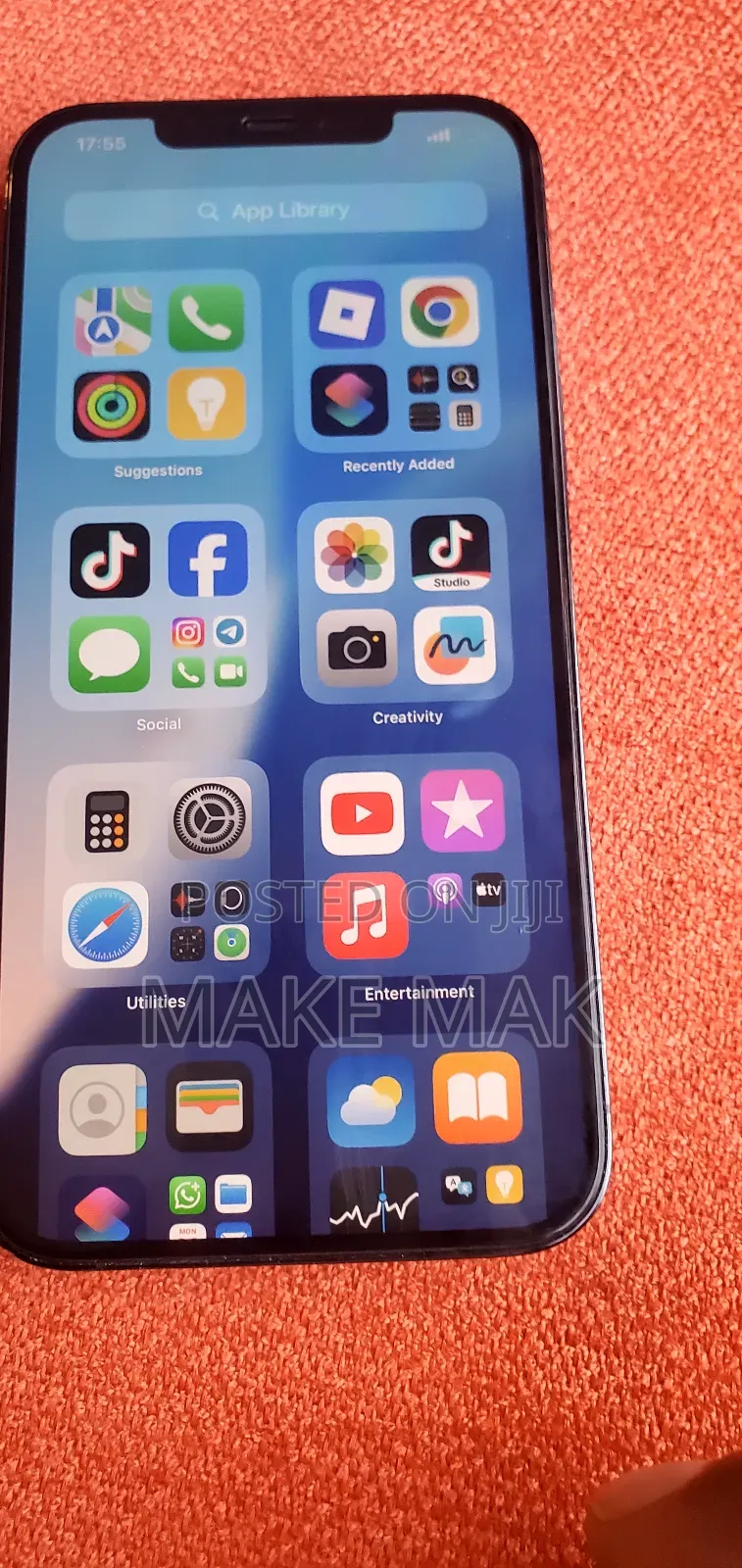 New Apple iPhone 12 Pro Max 256 GB Blue