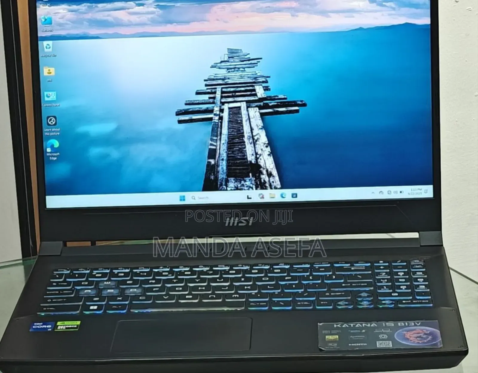 New Laptop MSI Katana 15 16GB Intel Core I7 SSD 1T