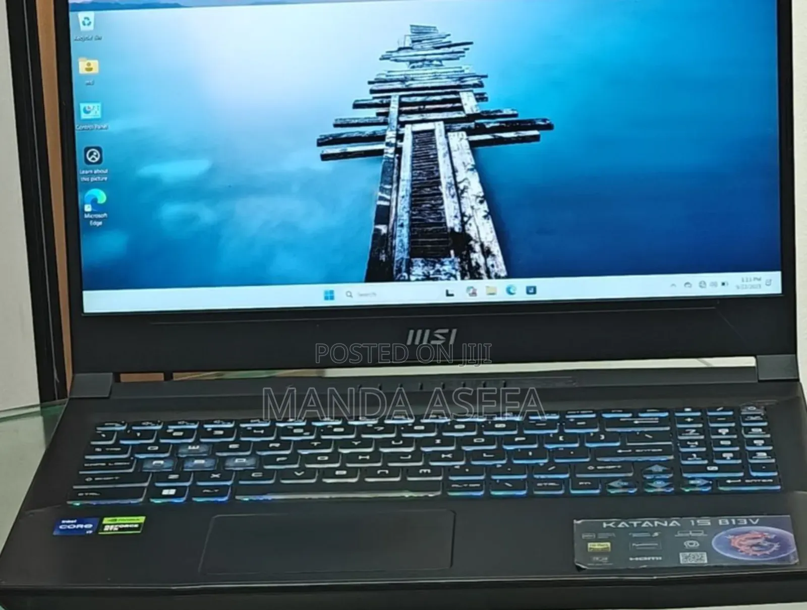 New Laptop MSI Katana 15 16GB Intel Core I7 SSD 1T