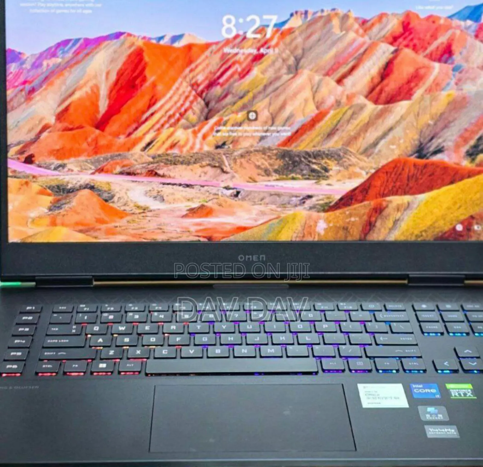 New Laptop HP Omen 17 16GB Intel Core I7 SSD 1T