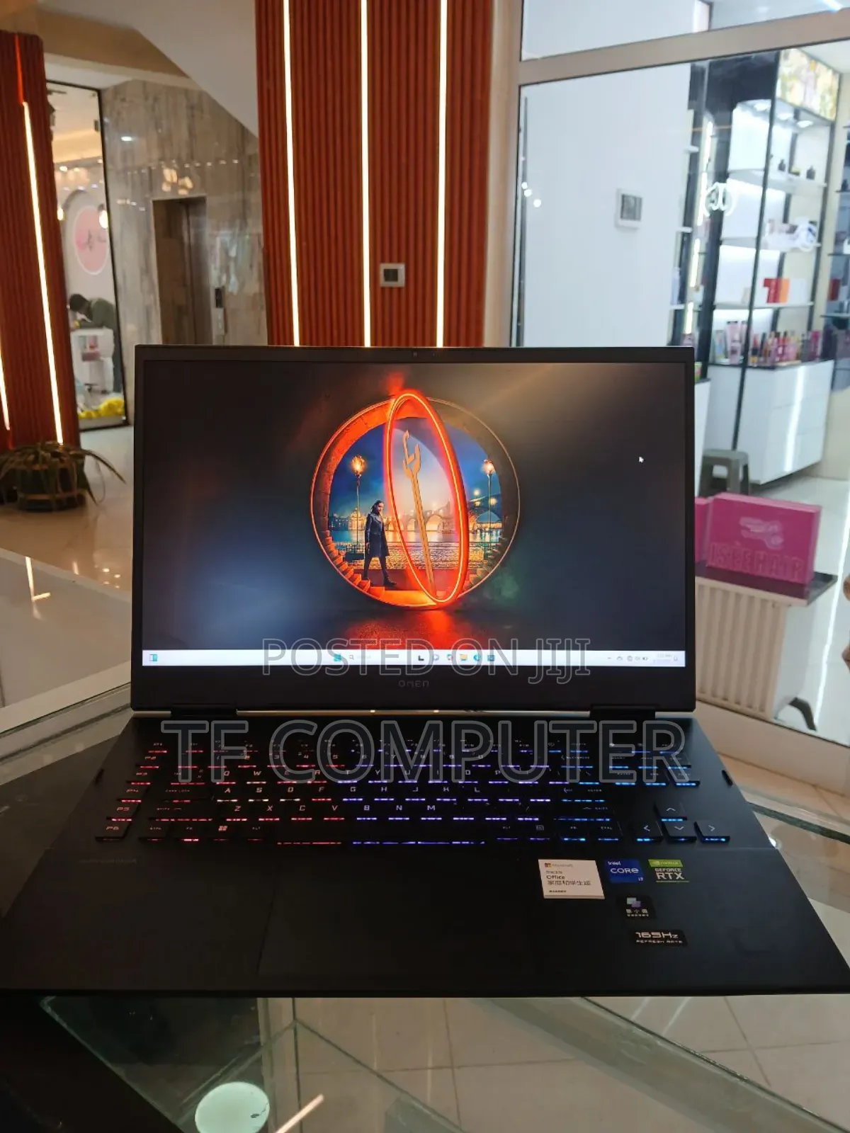 New Laptop HP Omen 17 16GB Intel Core I7 SSD 1T