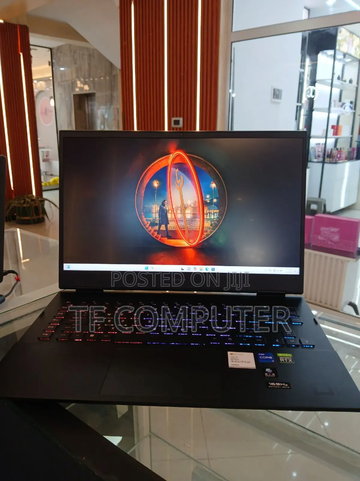 New Laptop HP Omen 17 16GB Intel Core I7 SSD 1T