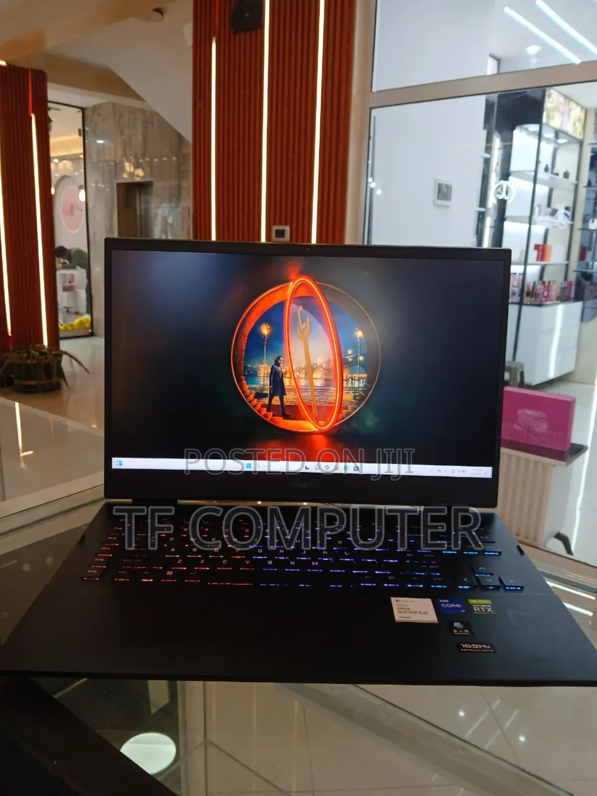 New Laptop HP Omen 17 16GB Intel Core I7 SSD 1T