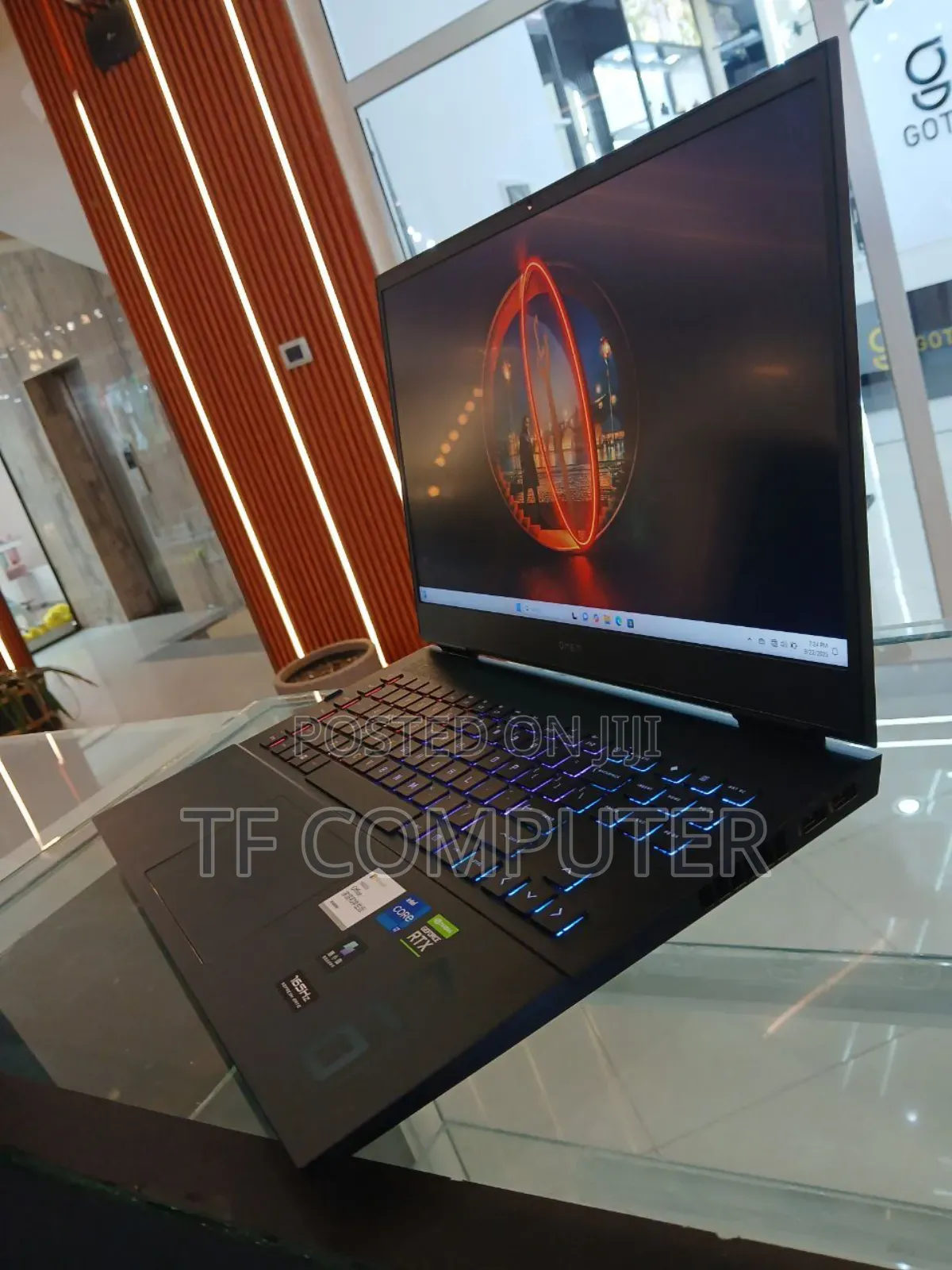 New Laptop HP Omen 17 16GB Intel Core I7 SSD 1T