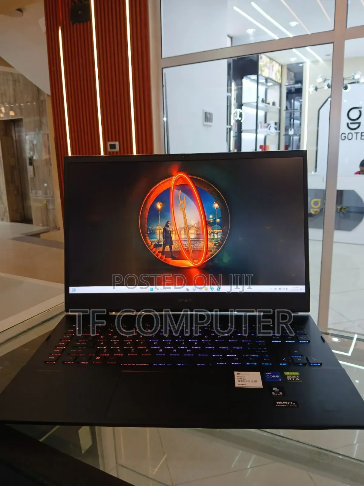 New Laptop HP Omen 17 16GB Intel Core I7 SSD 1T