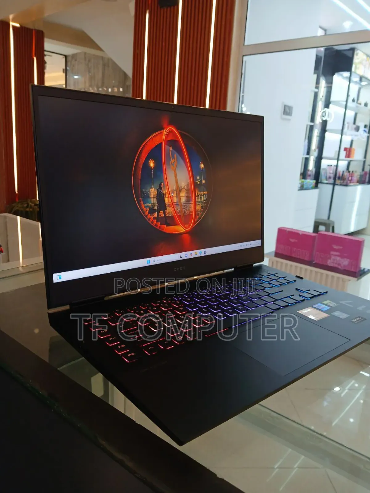 New Laptop HP Omen 17 16GB Intel Core I7 SSD 1T