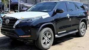 New Toyota Fortuner 2024 Matt Black