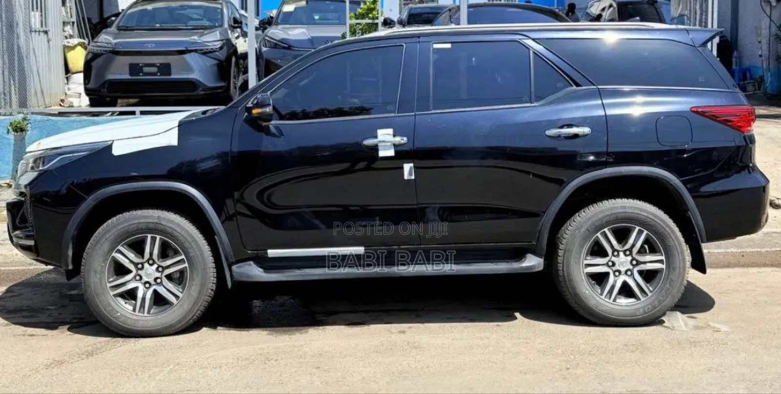 New Toyota Fortuner 2024 Matt Black