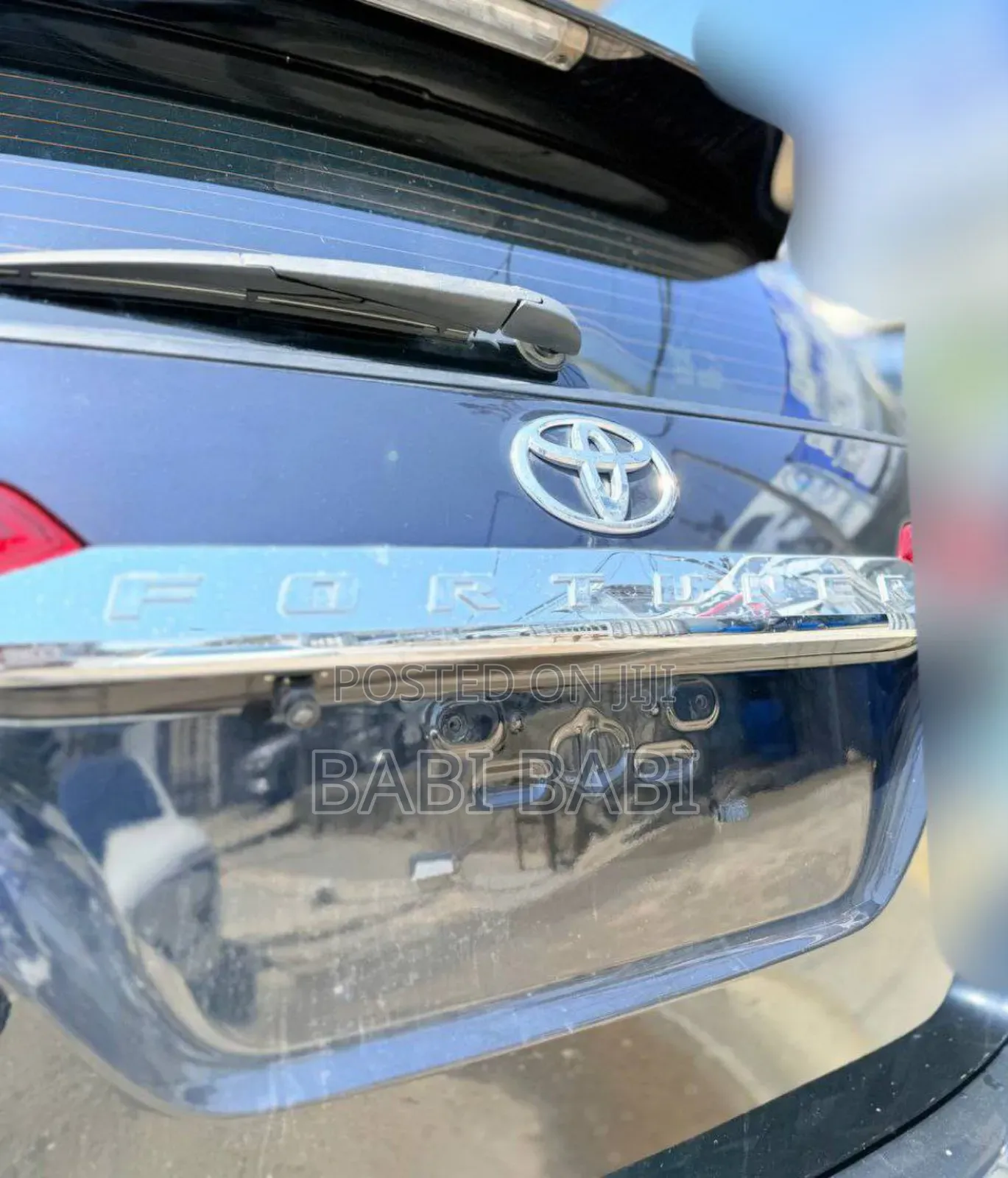 New Toyota Fortuner 2024 Matt Black