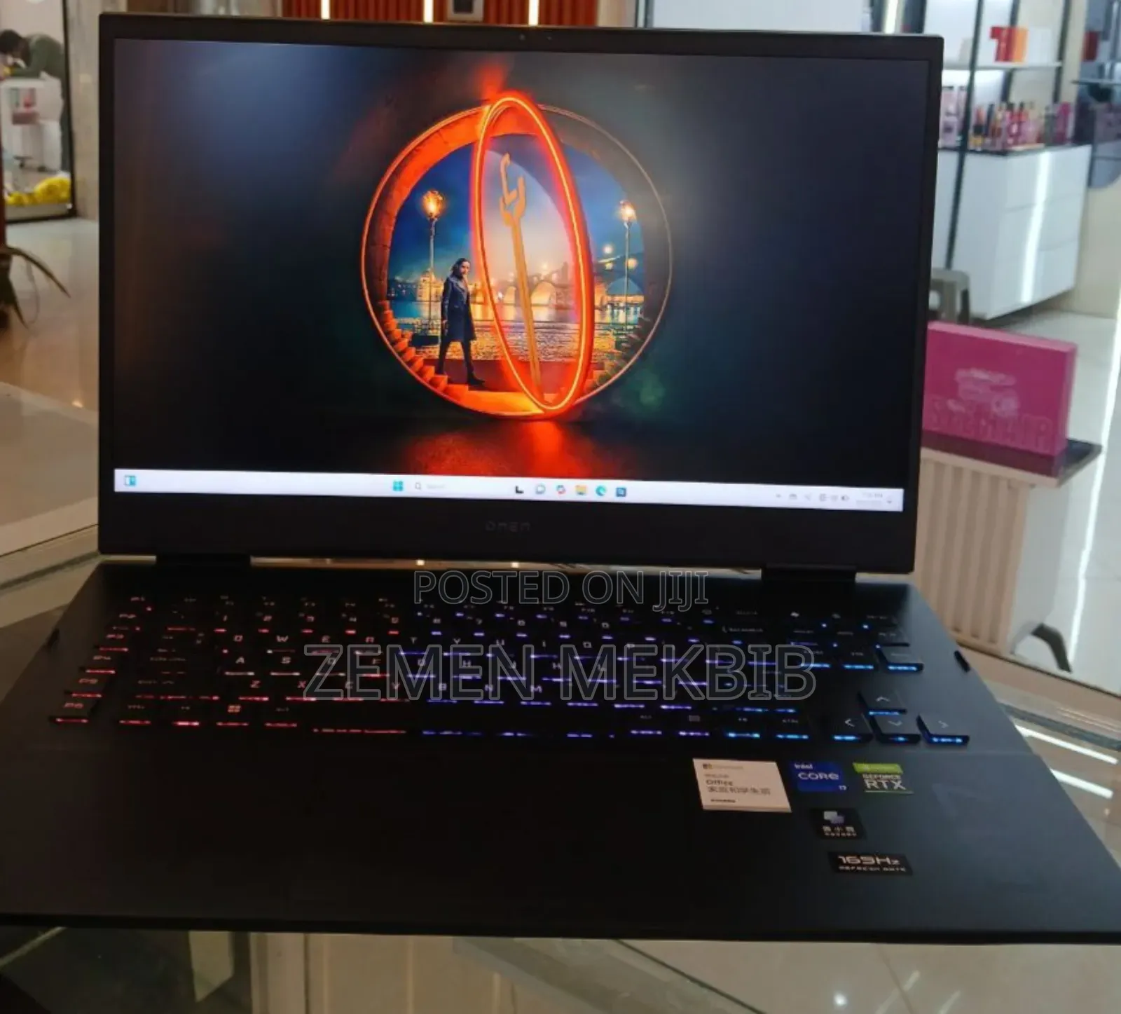 New Laptop HP Omen 15 16GB Intel Core I7 SSD 512GB