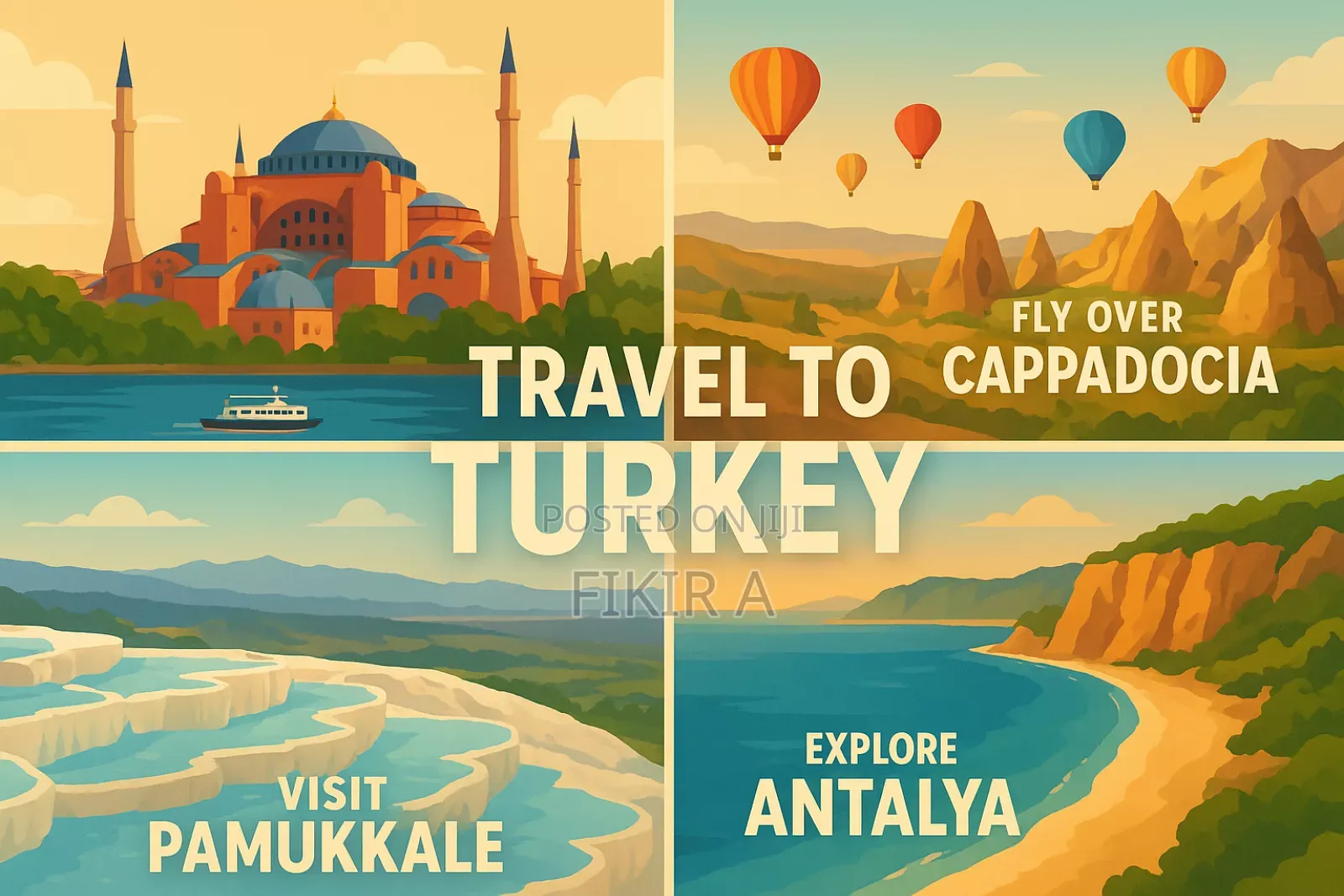 Travel to Turkey 100 % Garentid