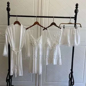 5pieces Pyjamas- White