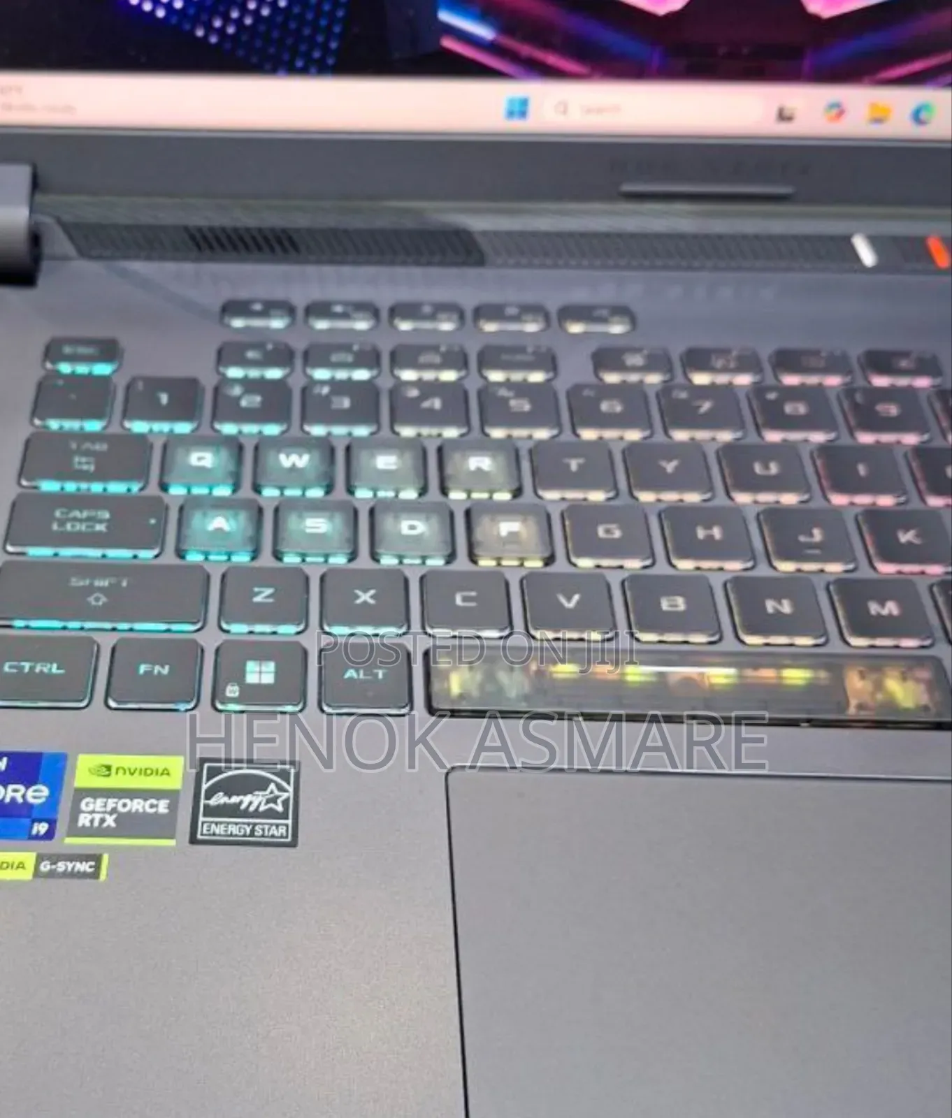 New Laptop Asus ROG Strix G15 32GB Intel Core I9 SSD 1T