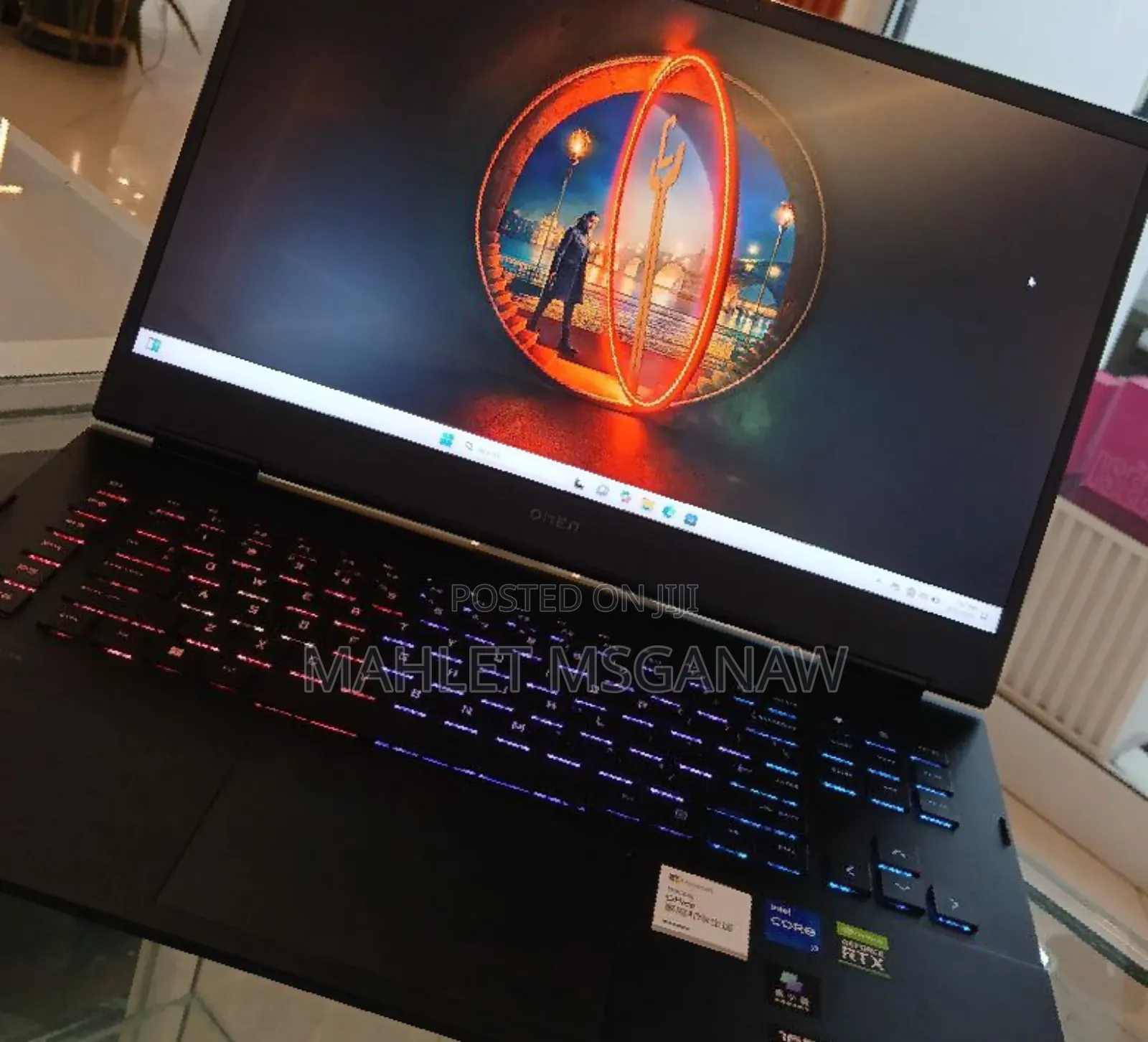 New Laptop HP Omen 17 16GB Intel Core i7 SSD 1T