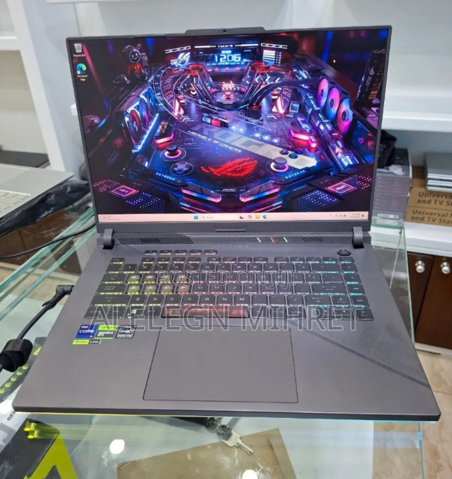 New Laptop Asus ROG Strix G15 32GB Intel Core I9 SSD 1T