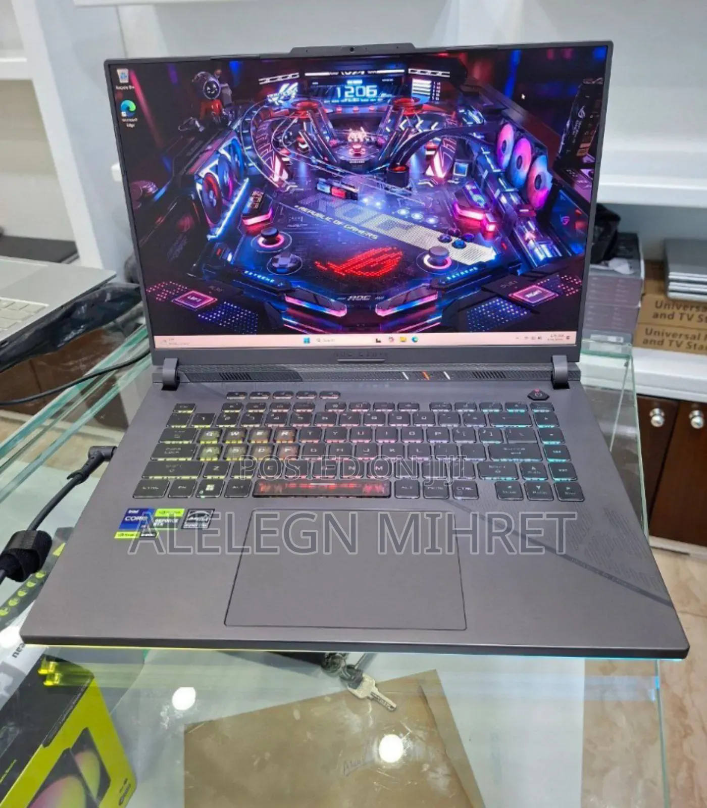 New Laptop Asus ROG Strix G15 32GB Intel Core I9 SSD 1T