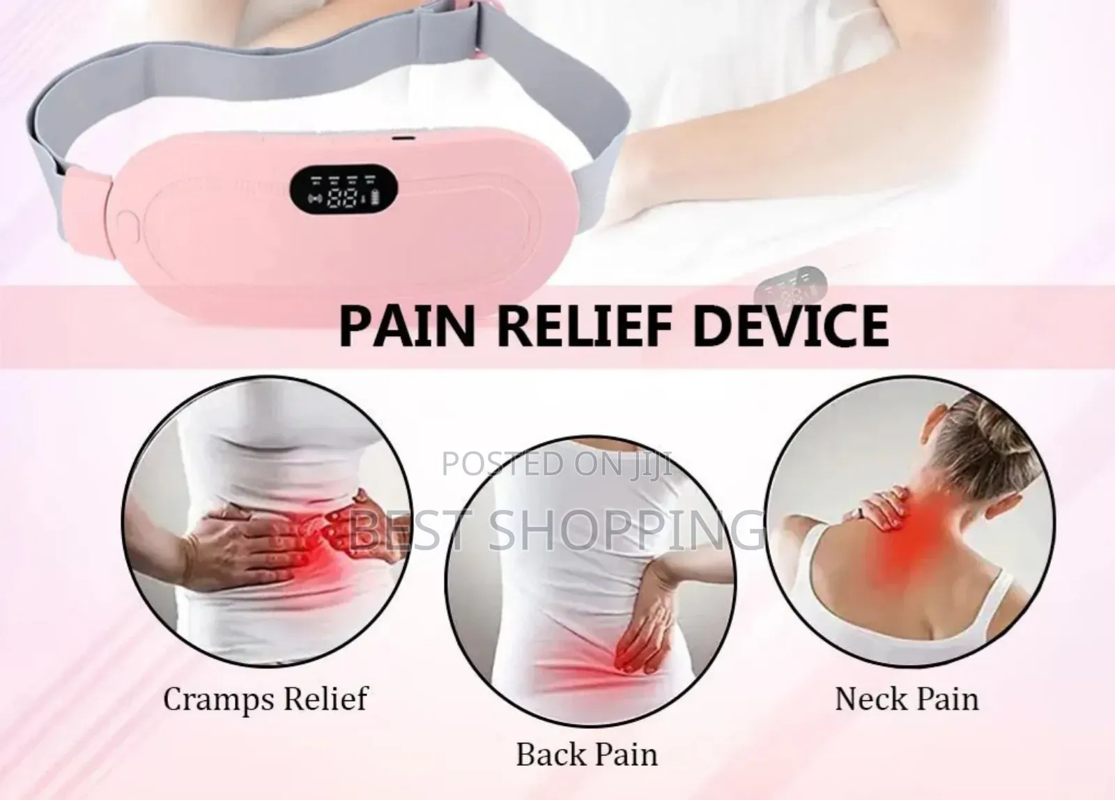 Period Pain Relief Menstrual Heating Pad የፔሬድ ህመም መቀነሻ