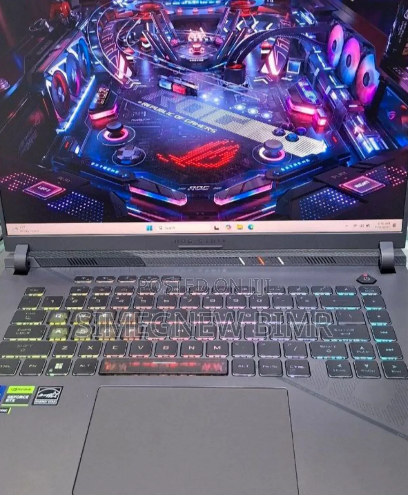 New Laptop Asus ROG Strix G15 32GB Intel Core I9 SSD 1T