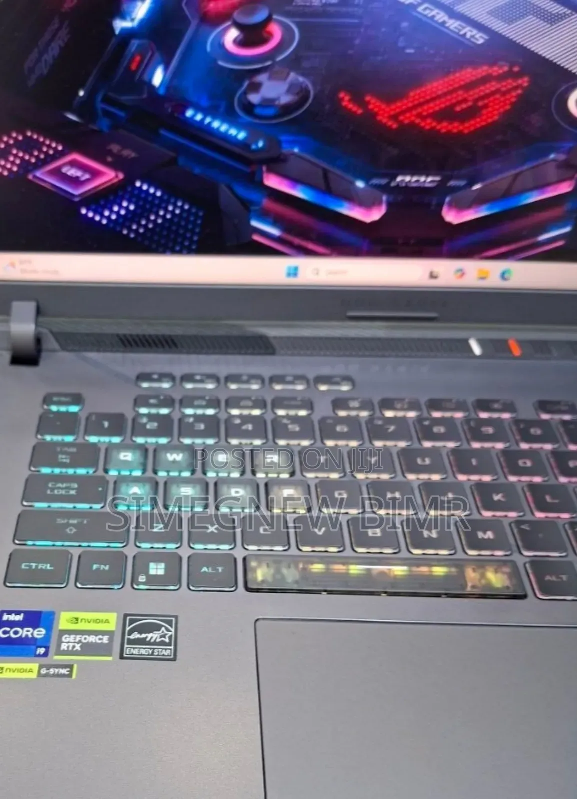 New Laptop Asus ROG Strix G15 32GB Intel Core I9 SSD 1T