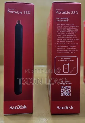 Photo - Sandisk 2 Tb External SSD