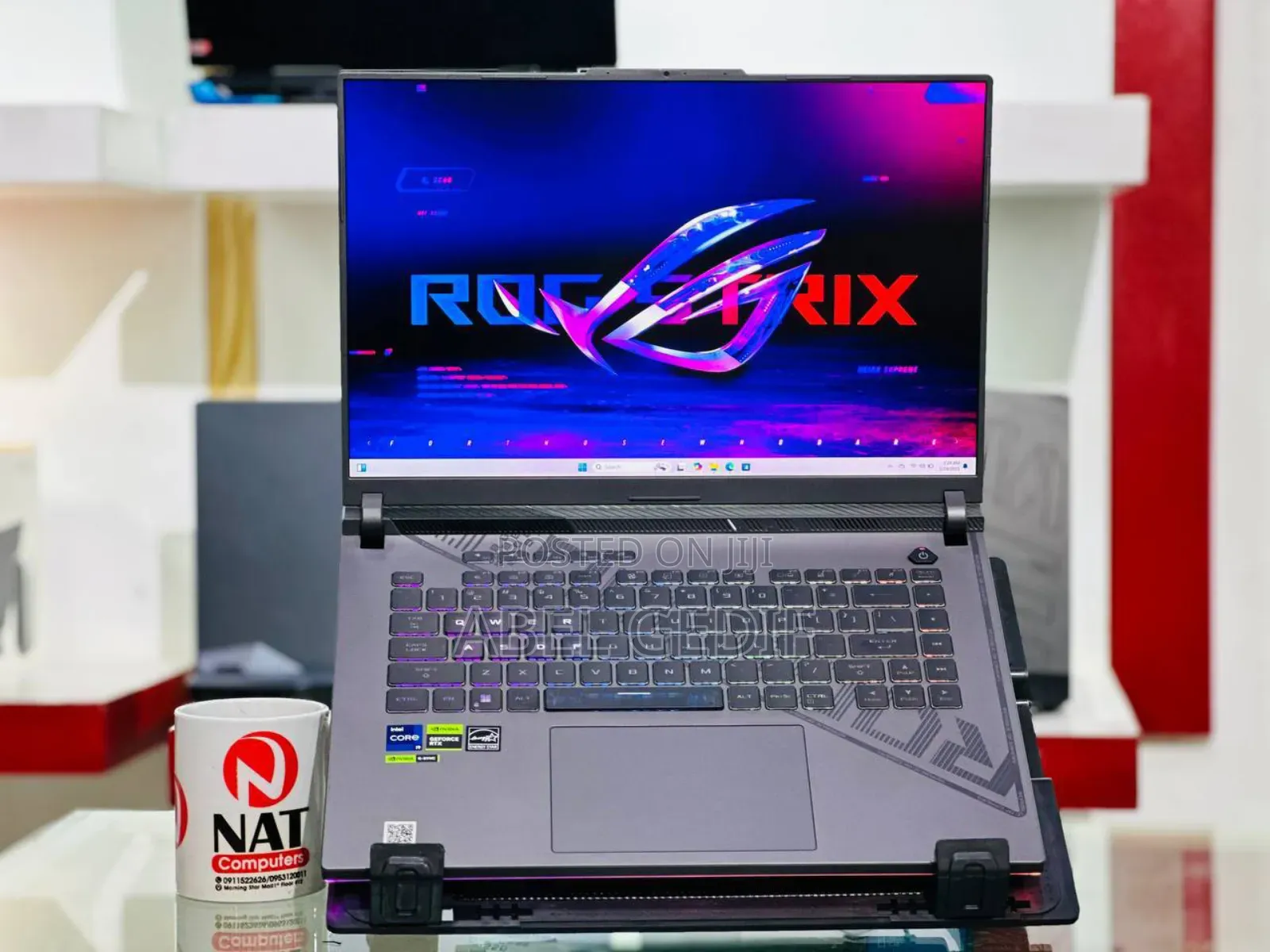 New Laptop Asus ROG Strix G16 G614 16GB Intel Core i7 SSD 1T