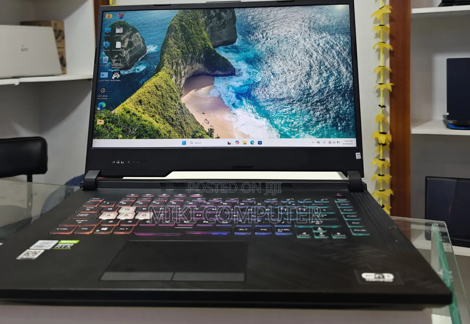 New Laptop Asus ROG Strix G15 16GB Intel Core I7 SSD 512GB