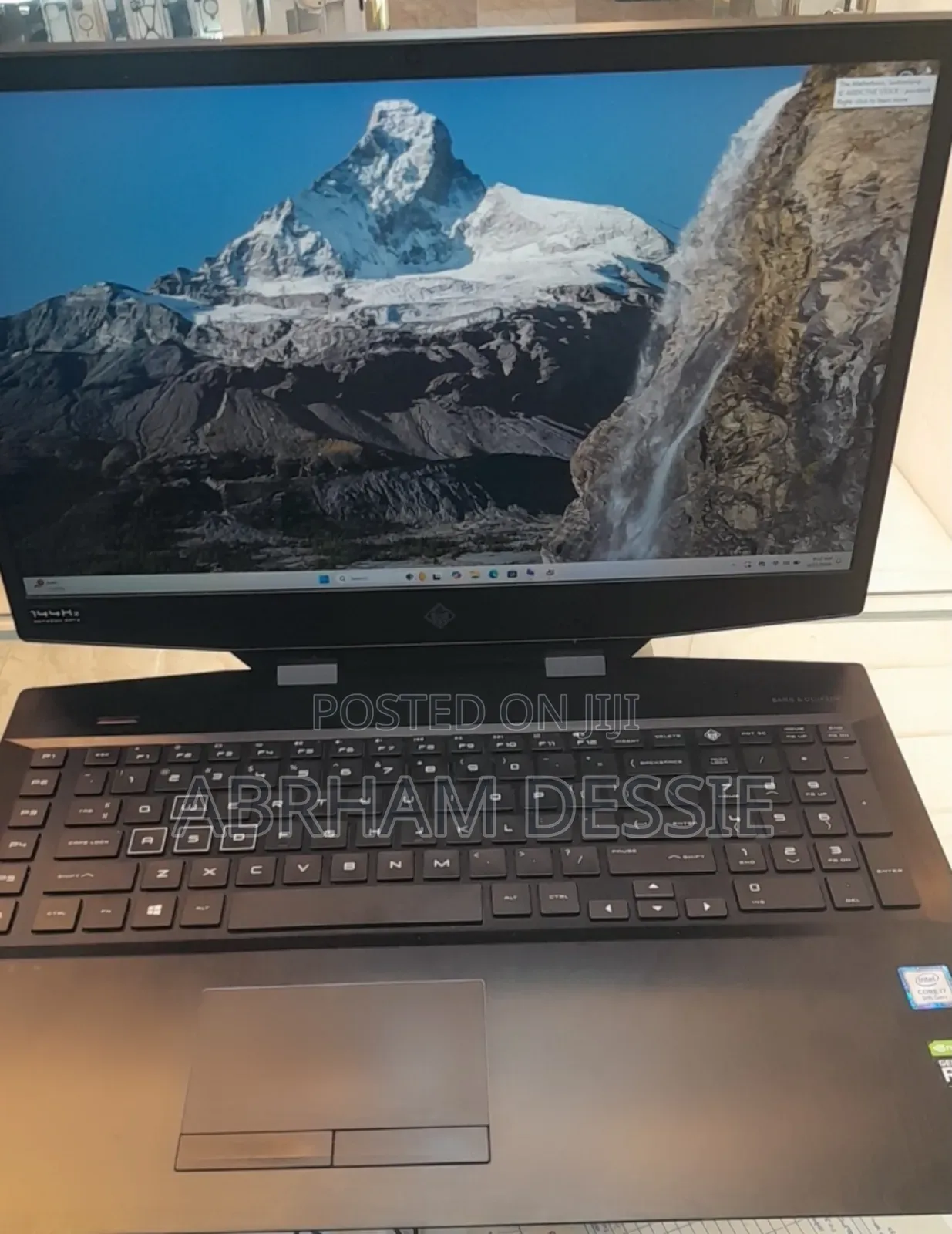 New Laptop HP Omen 17 16GB Intel Core I7 SSD 512GB