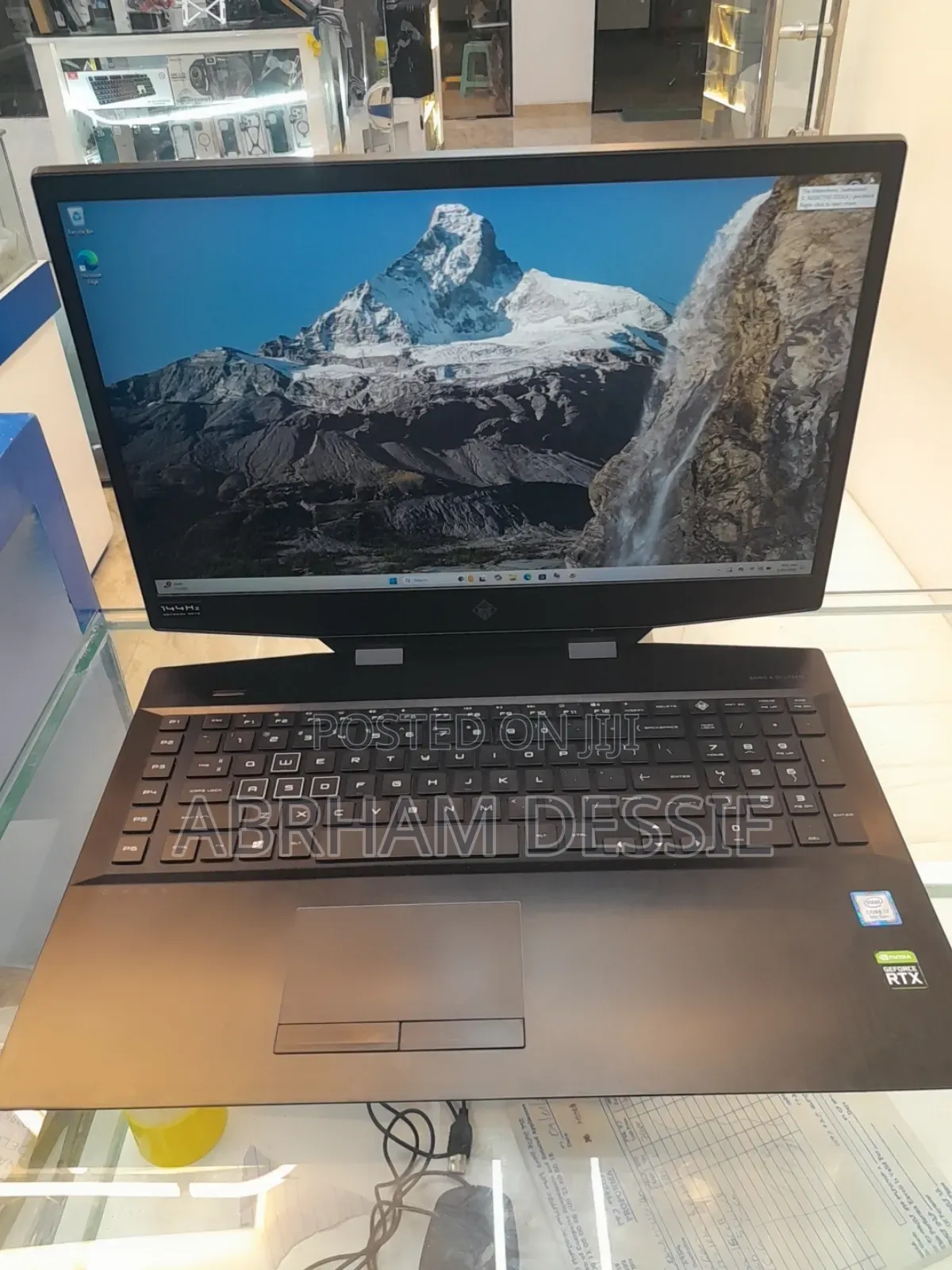 New Laptop HP Omen 17 16GB Intel Core I7 SSD 512GB