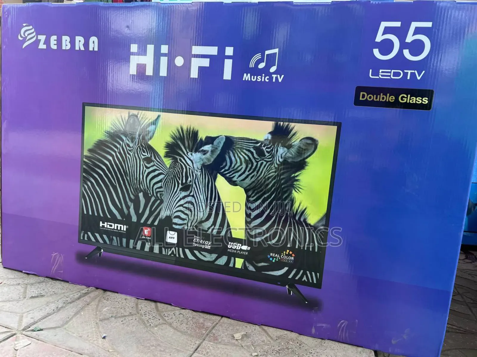 Zebra 55inch Smart Tv