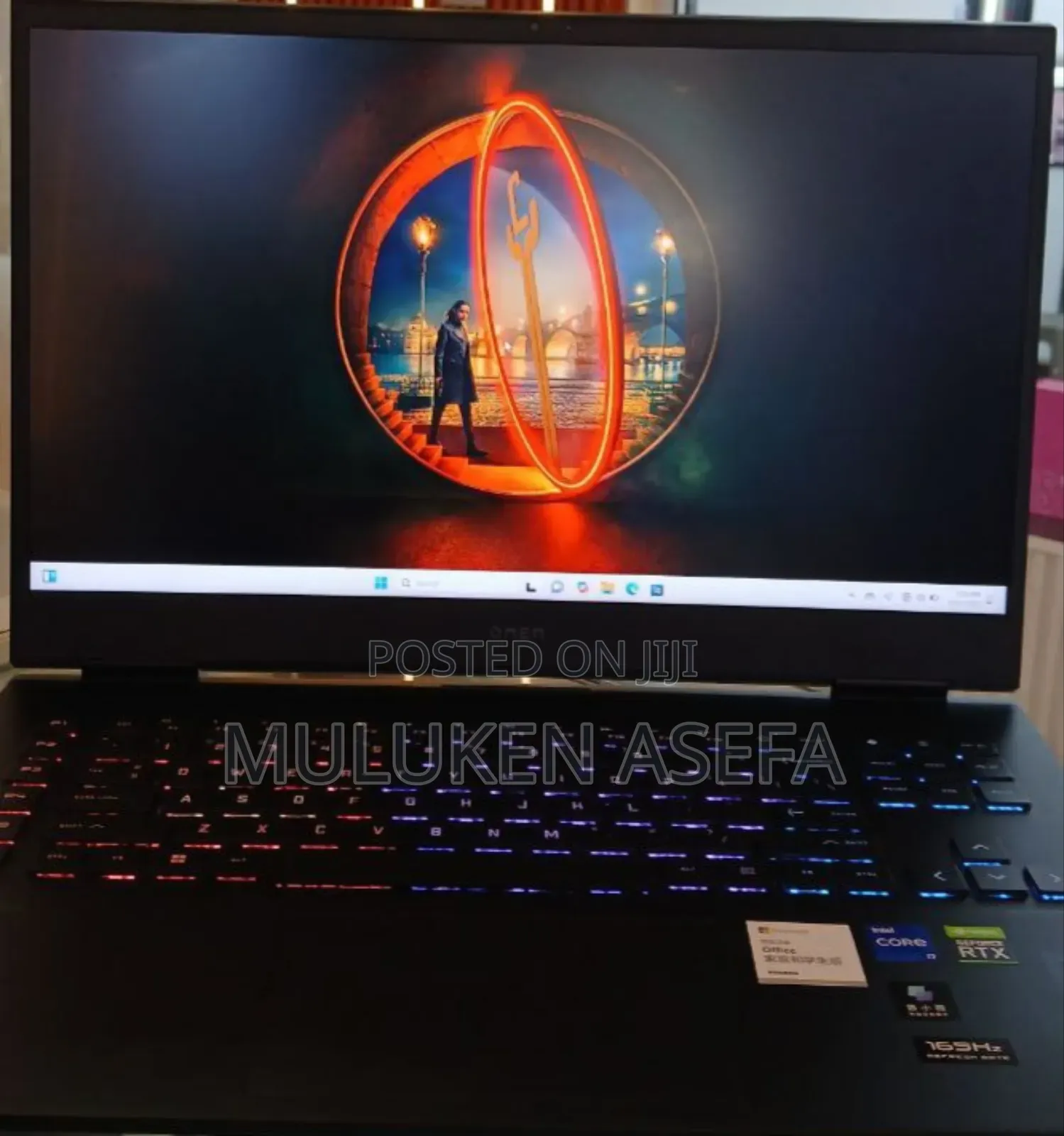 New Laptop HP Omen 17 16GB Intel Core I7 SSD 1T