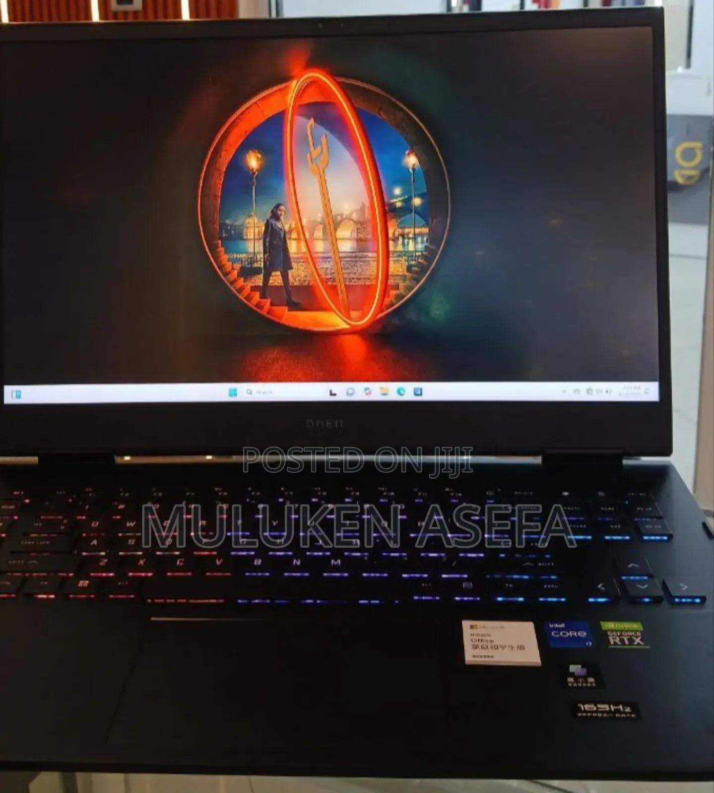 New Laptop HP Omen 17 16GB Intel Core I7 SSD 1T