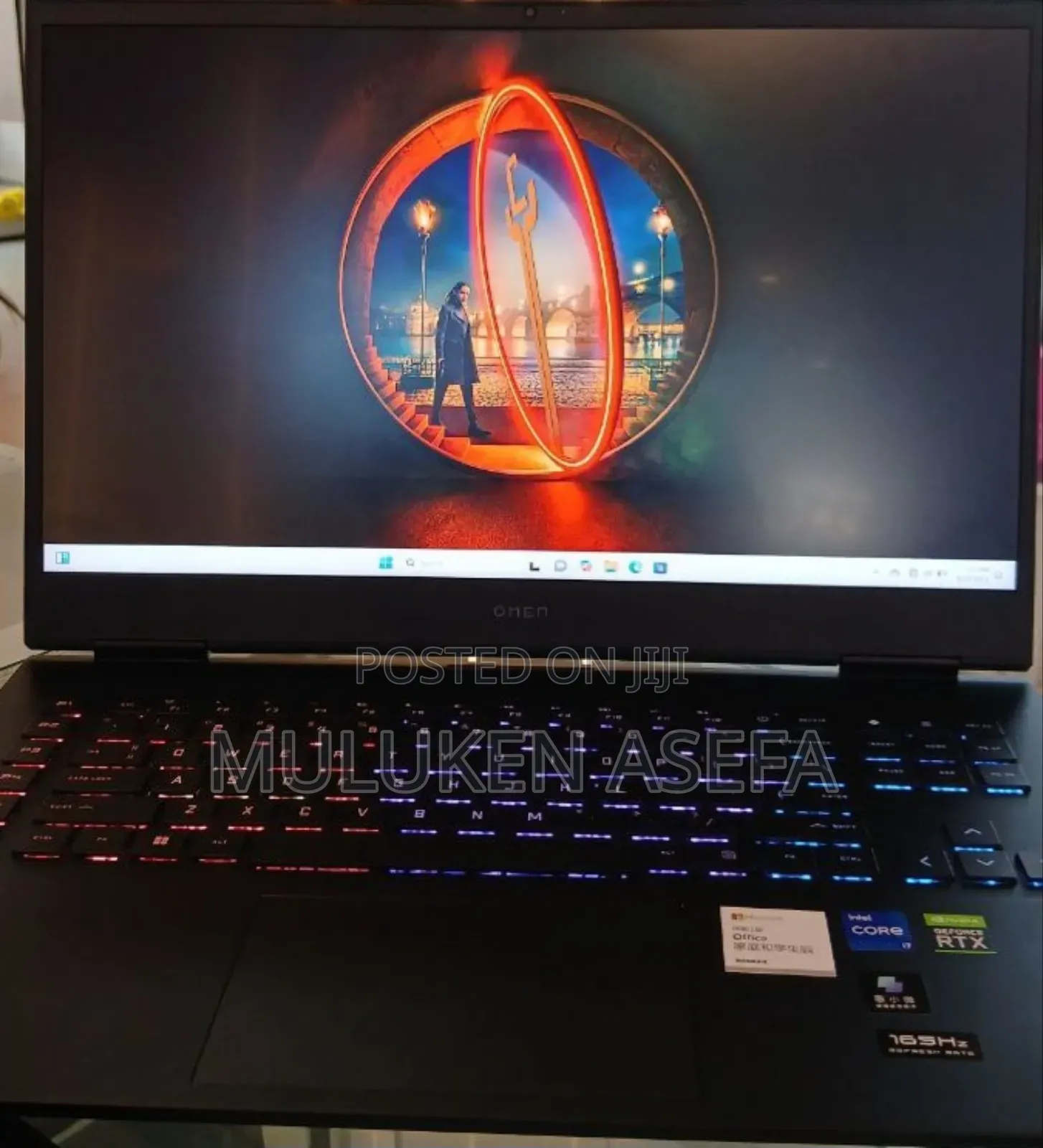 New Laptop HP Omen 17 16GB Intel Core I7 SSD 1T