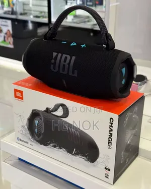 Photo - JBL Charge 6 - Portable Waterproof Drop-Proof Bluetooth Speaker