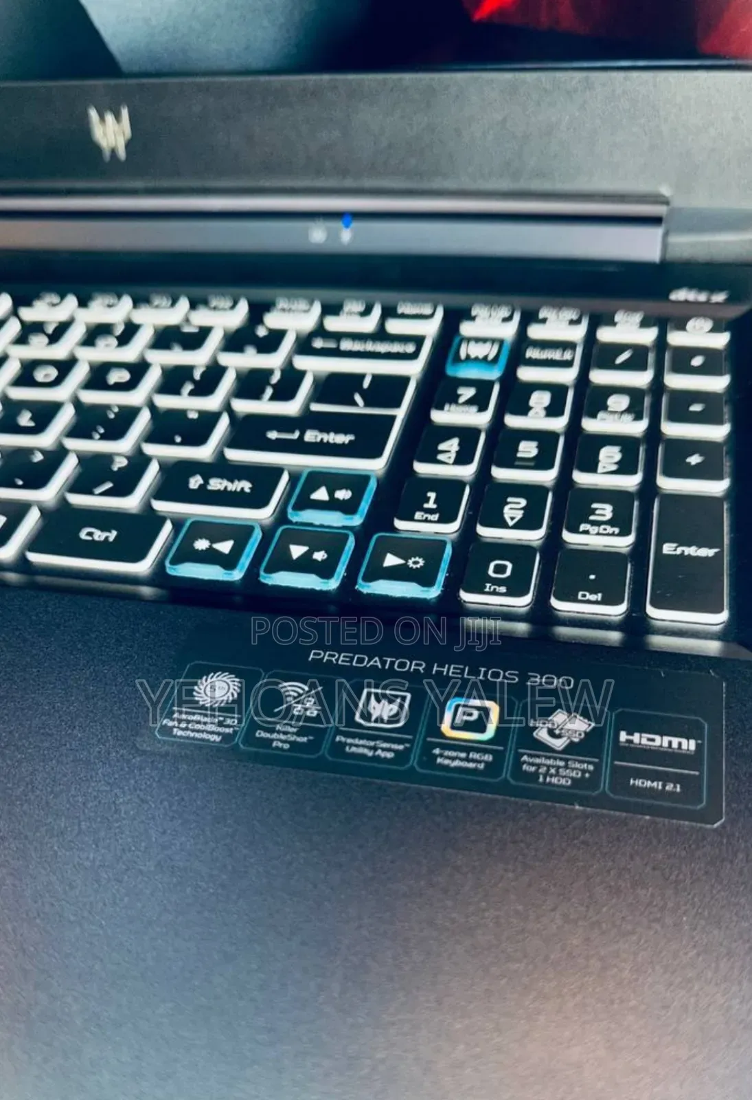 New Laptop Acer Predator Helios 18 PH18-71 16GB Intel Core i9 SSD 1T