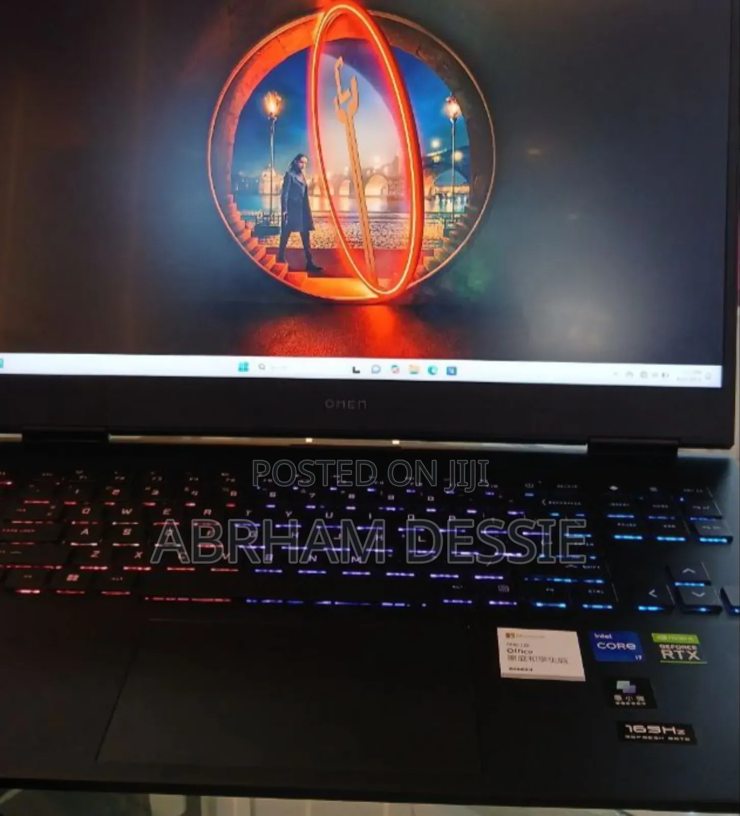 New Laptop HP Omen 17 16GB Intel Core I7 SSD 1T