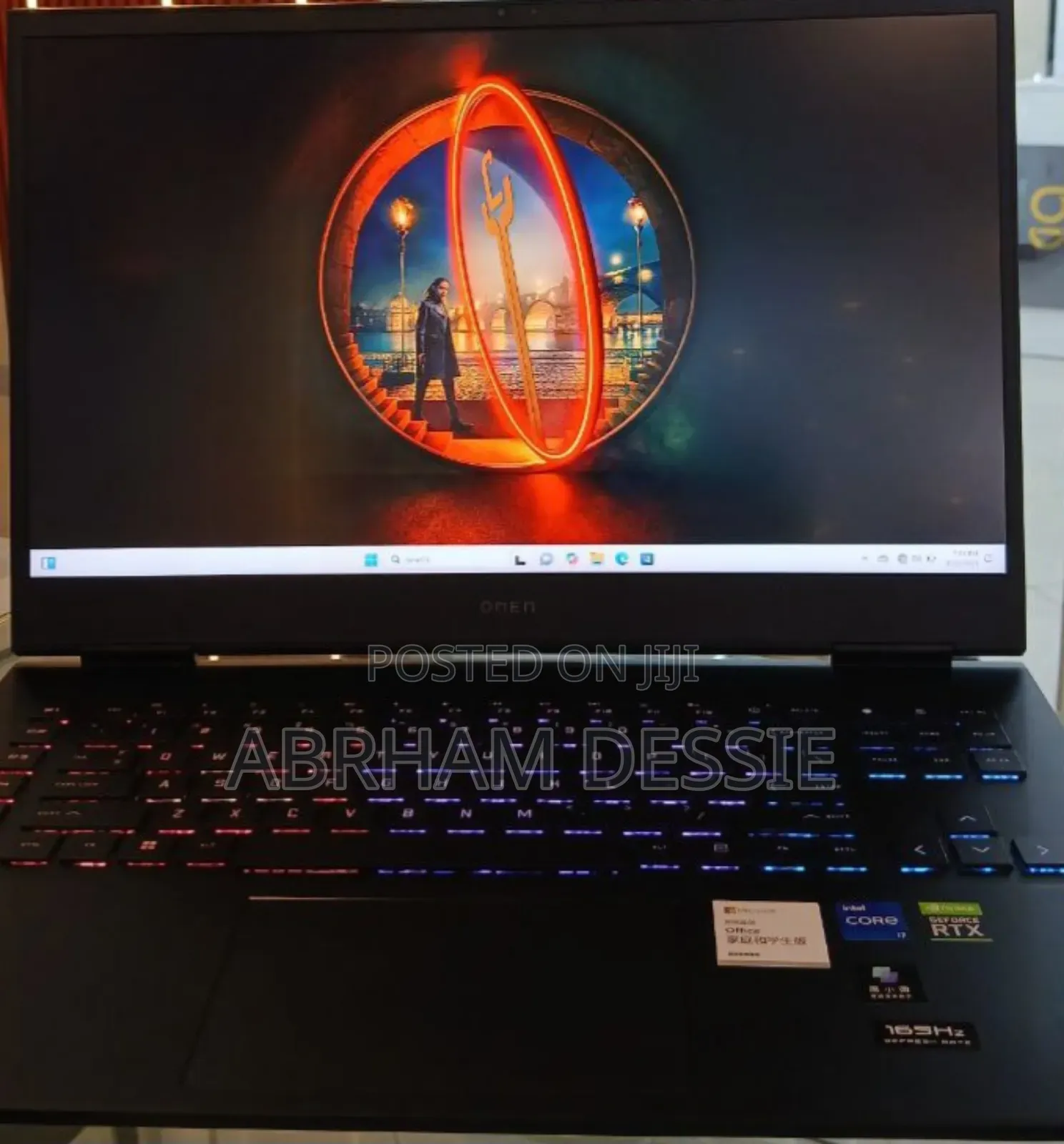 New Laptop HP Omen 17 16GB Intel Core I7 SSD 1T