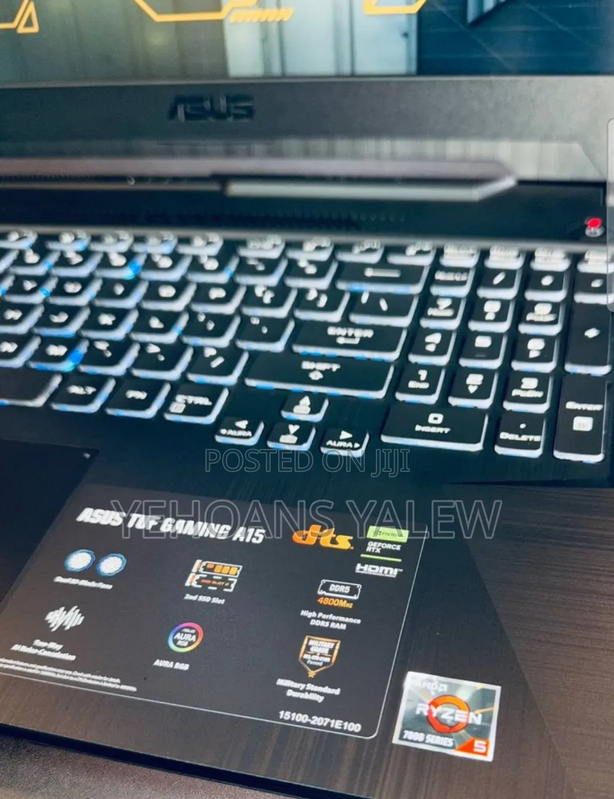 New Laptop Asus TUF Gaming A15 16GB AMD Ryzen 5 SSD 512GB