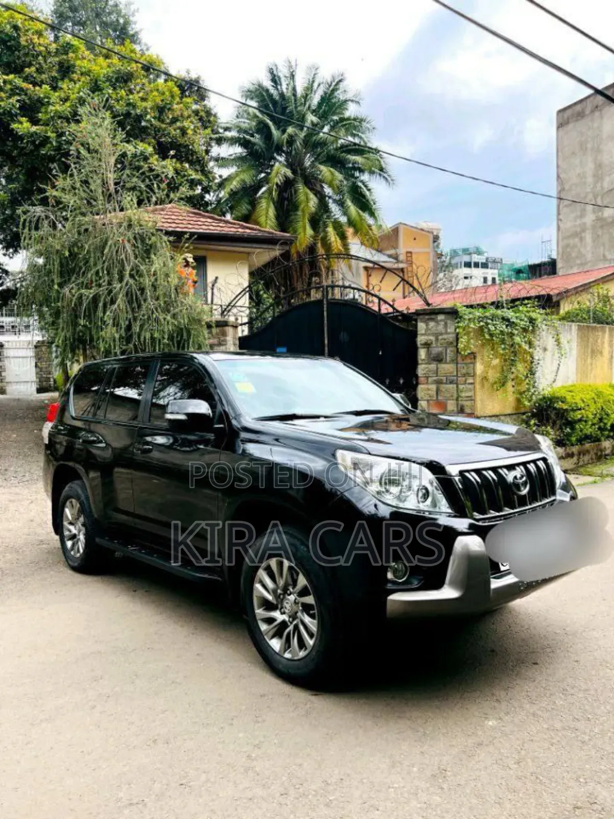 Toyota Land Cruiser Prado 2012 Black