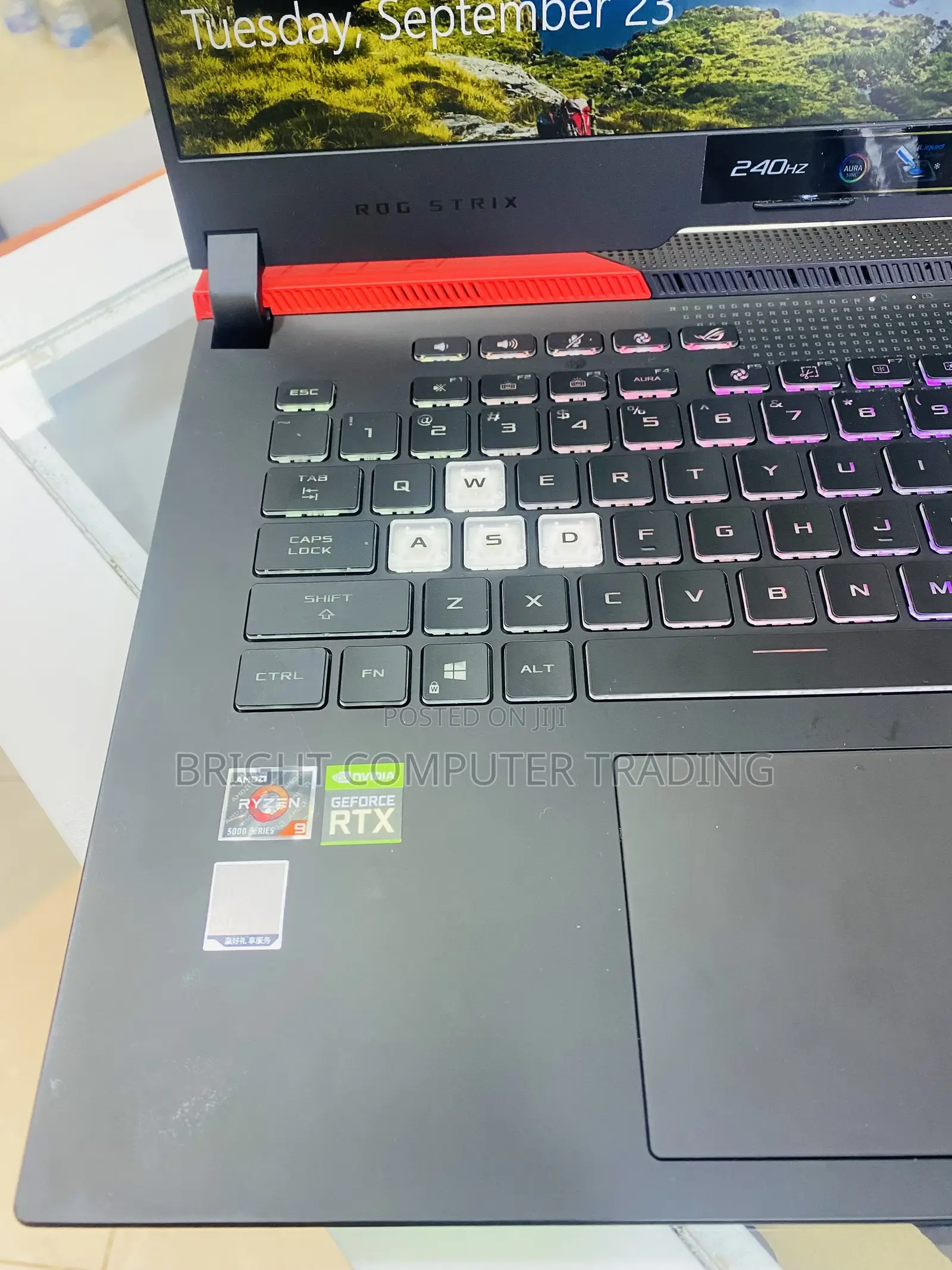 New Laptop Asus ROG Strix G15 16GB AMD Ryzen 9 SSD 512GB