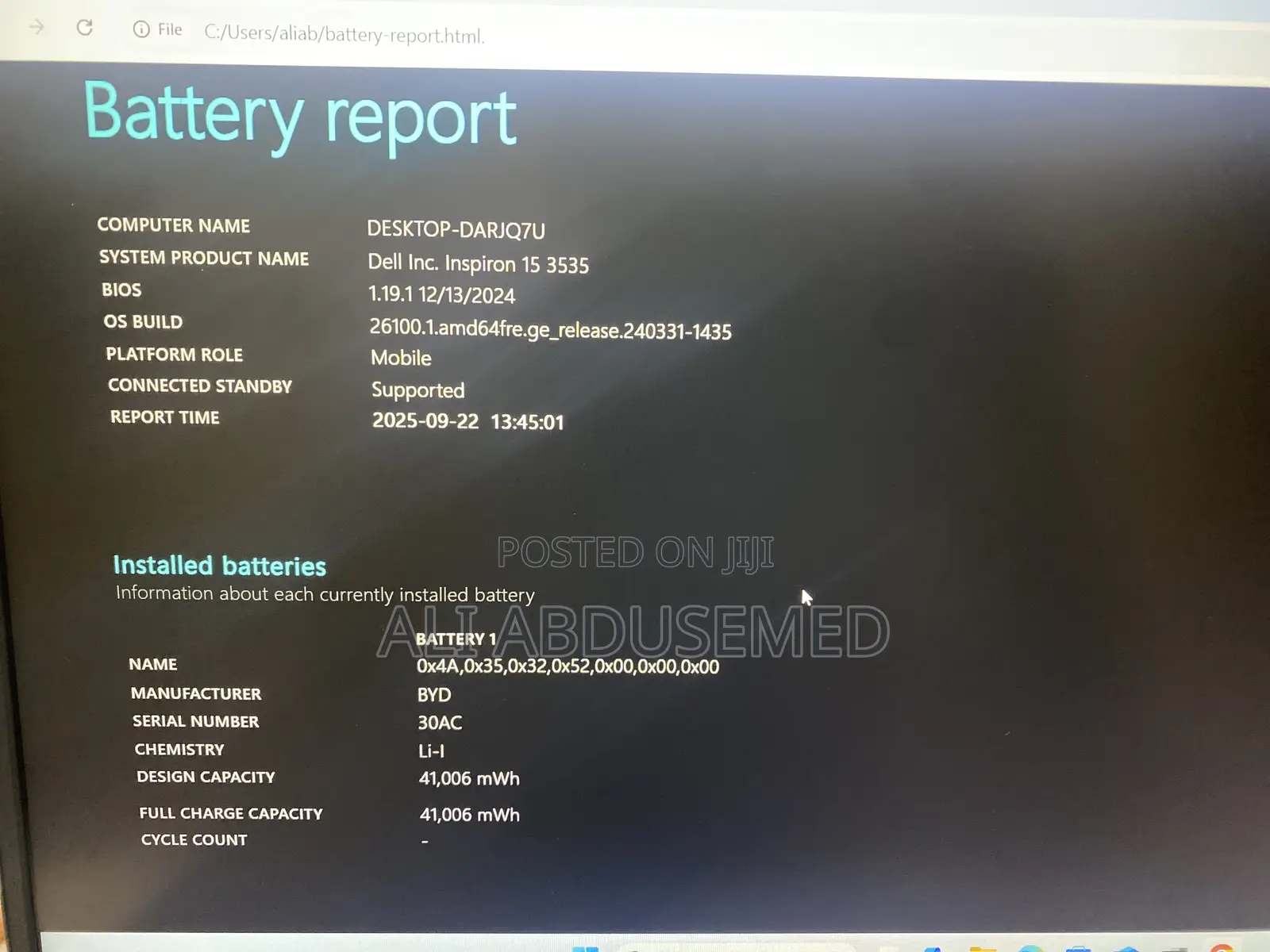 New Laptop Dell Inspiron 15 16GB AMD Ryzen 7 SSD 1T