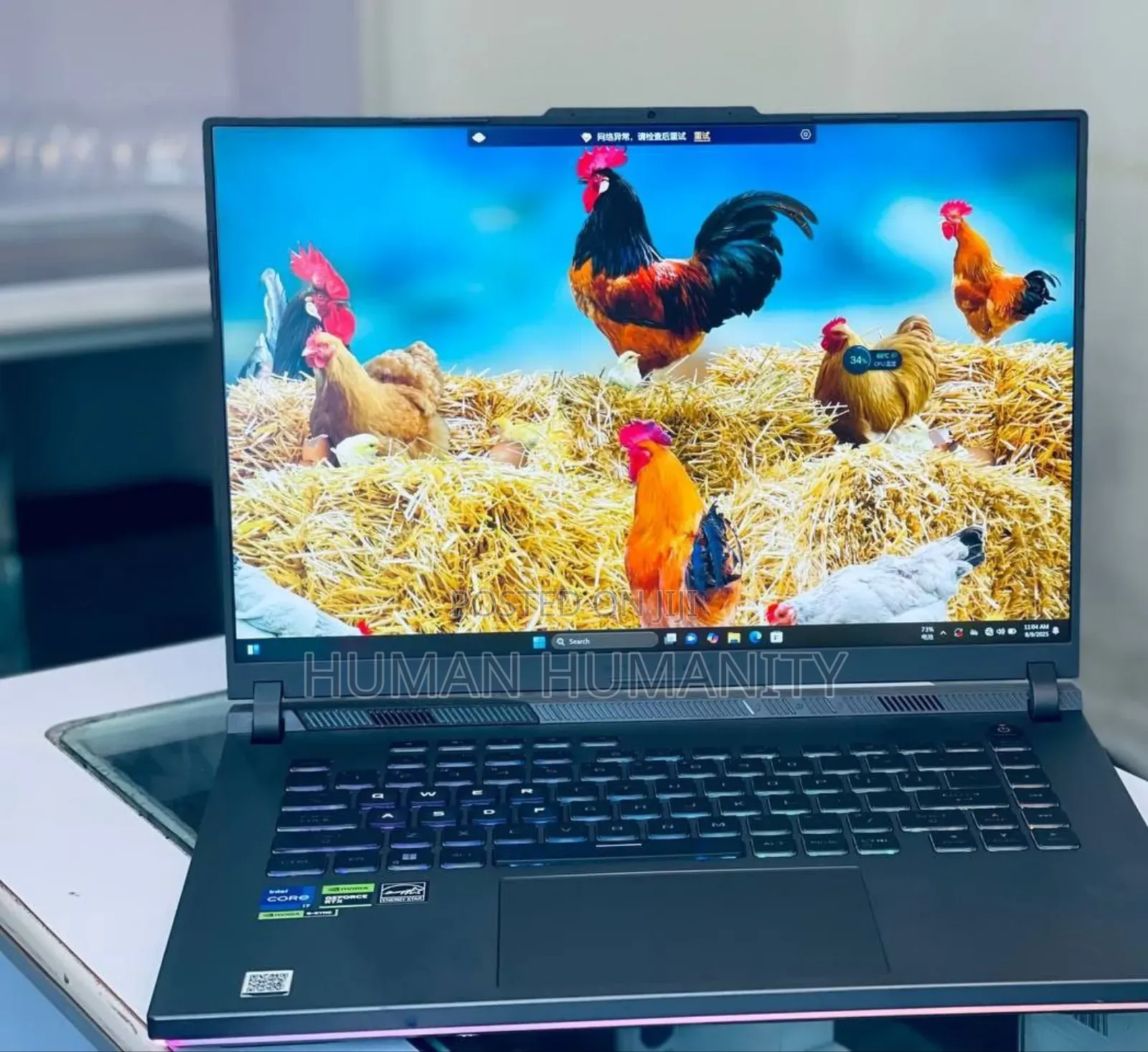 New Laptop Asus ROG Strix G16 G614 16GB Intel Core i7 SSD 1T