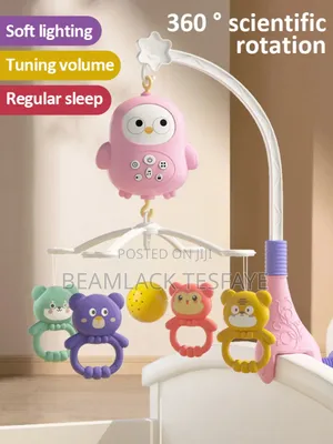 ባለ ሪሞት Baby Bed Bell የልጆች አልጋ መጫዎቻ የራሱ ሙዚቃ አለዉ