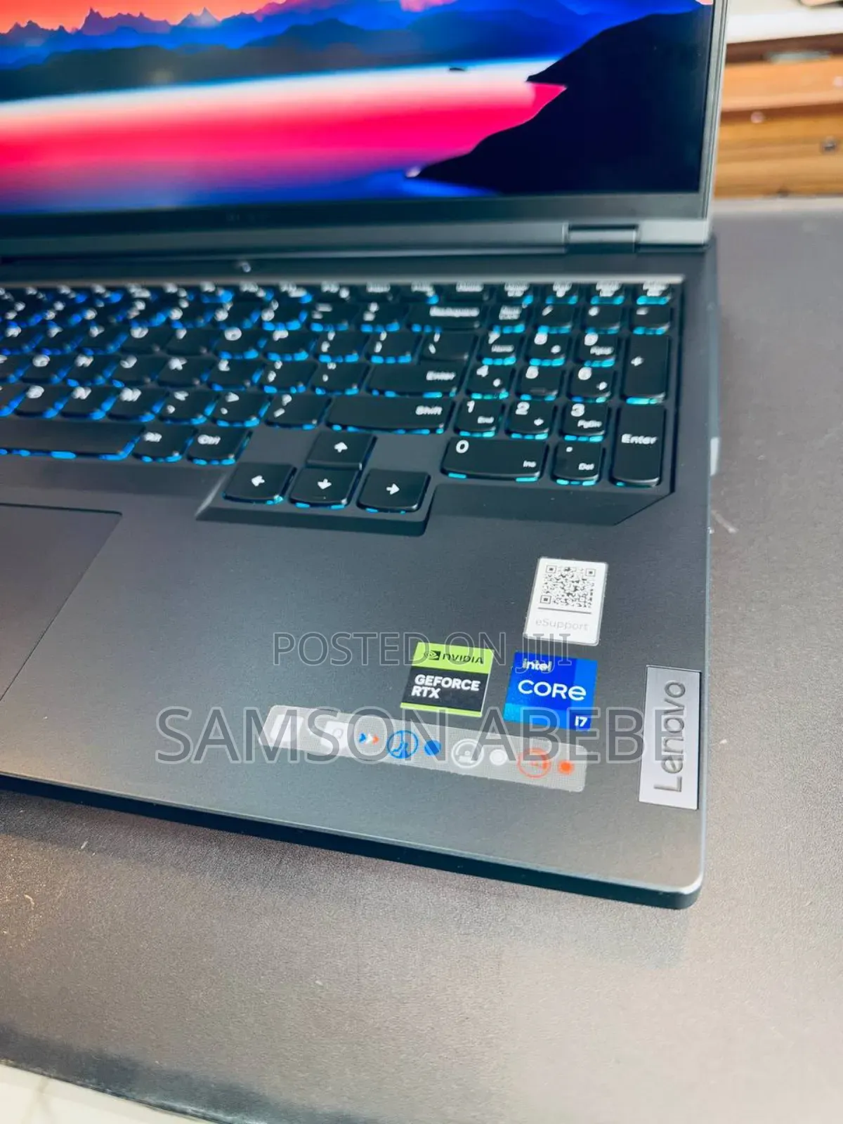 New Laptop Lenovo Legion 5 16GB Intel Core I7 SSD 1T