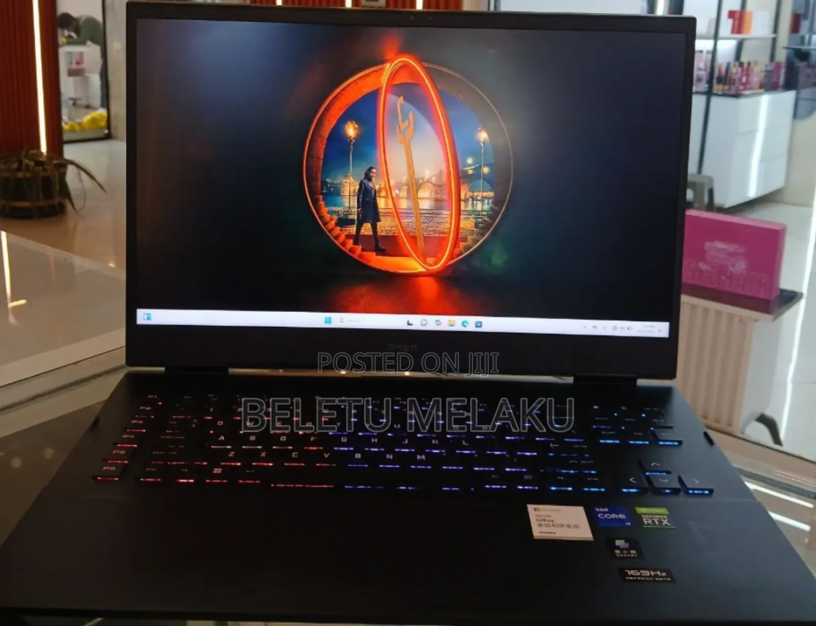 New Laptop HP Omen 17 16GB Intel Core i7 SSD 1T