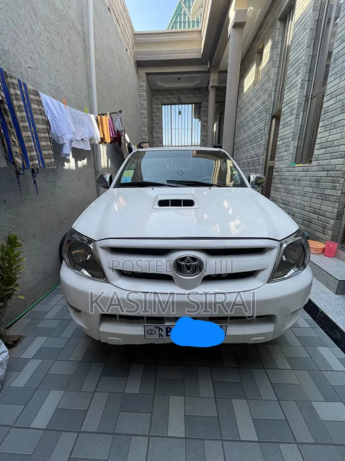 Toyota Hilux 2.5 D-4D 2008 White