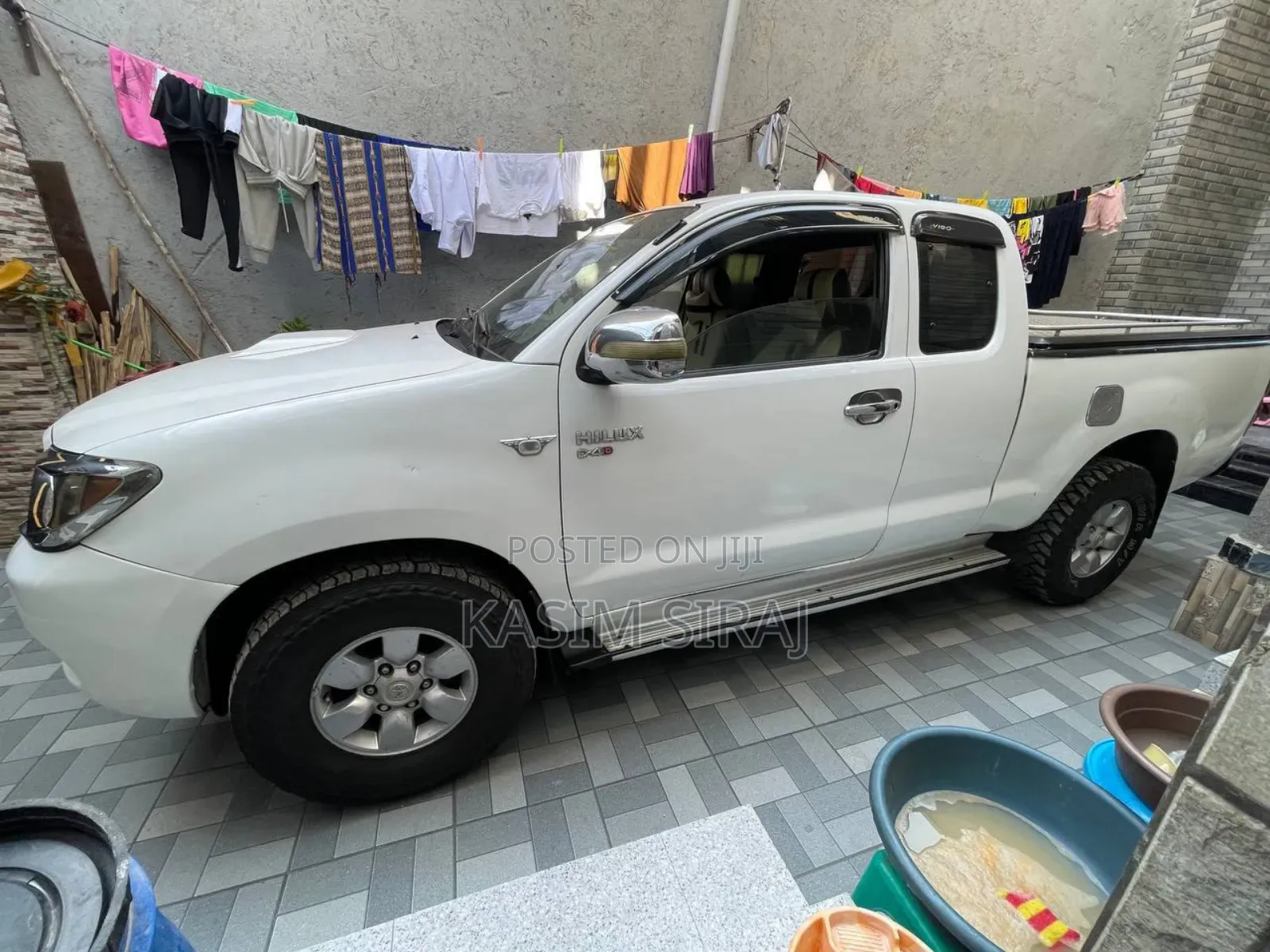 Toyota Hilux 2.5 D-4D 2008 White